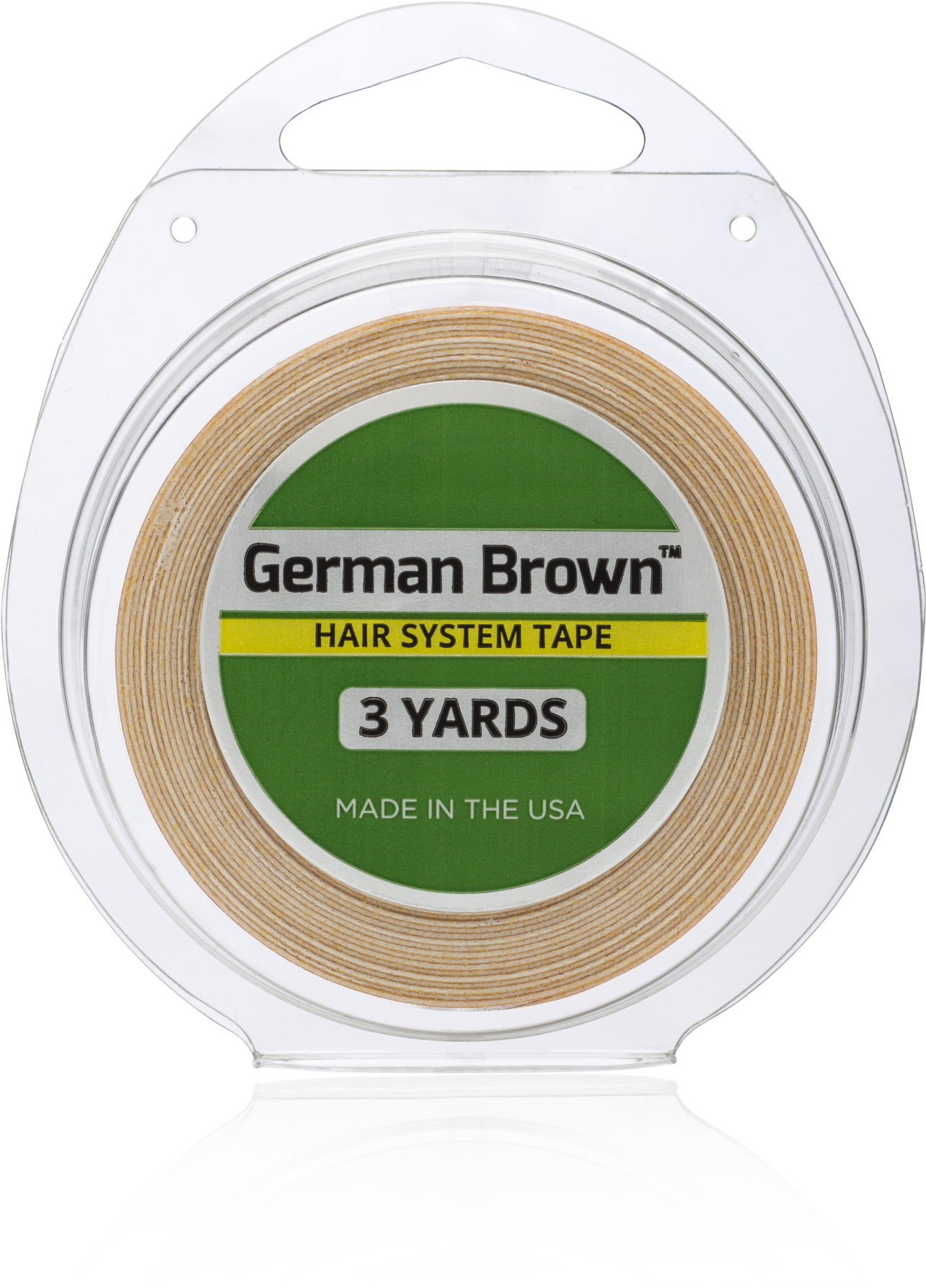 German Brown 3yd Walker Tape - Adhesive Tape Clipart (1284x1785), Png Download