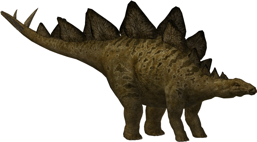 Walking With Dinosaurs Zoo Tycoon 2 Pack - Zoo Tycoon 2 Stegosaurus Clipart (861x861), Png Download