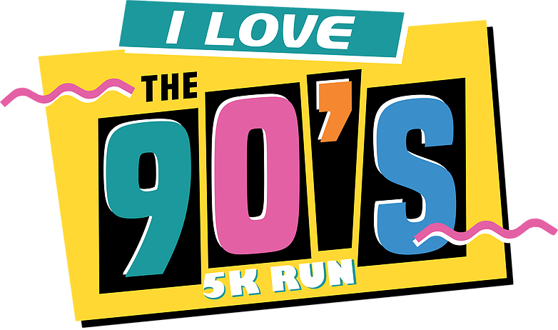 90s 5k Logo No Squiggle Clipart (782x462), Png Download