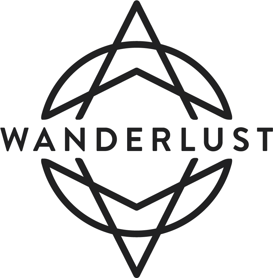 Msnbc Logo Grey - Austin Wanderlust Yoga Logo Clipart (1200x1200), Png Download