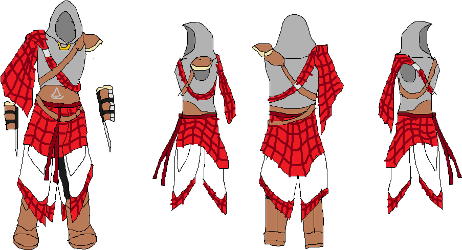 Super Drawing Assassin's Creed - Scottish Assassin's Creed Clipart (957x523), Png Download