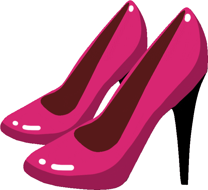 High Heel Shoes Women's Shoes Women Woman's Shoe W - High Heel Shoes Animated Clipart (676x619), Png Download