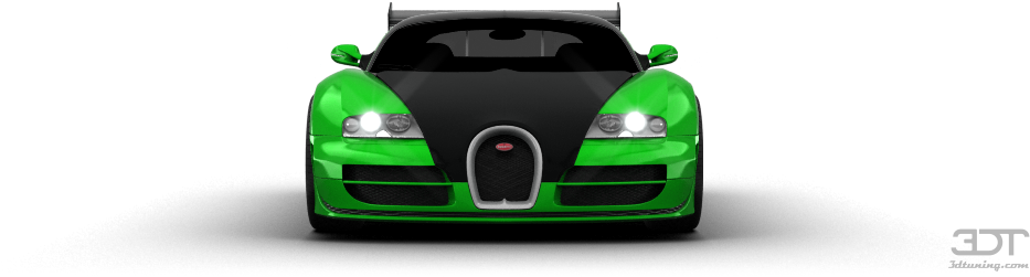 Bugatti Veyron Coupe - 3d Tuning Clipart (1004x373), Png Download