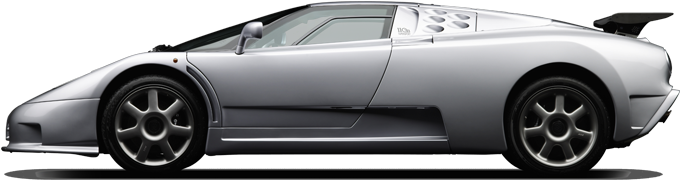 A Bugatti Supercar - Lamborghini Clipart (1024x768), Png Download