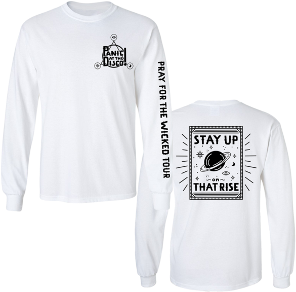 Tarot Long Sleeve Tee - Pray For The Wicked Tour Merch Clipart (600x600), Png Download
