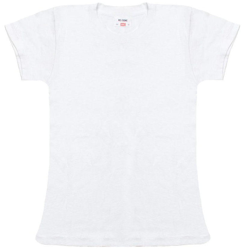 Re/done Slim Vintage Tee - Active Shirt Clipart (821x830), Png Download