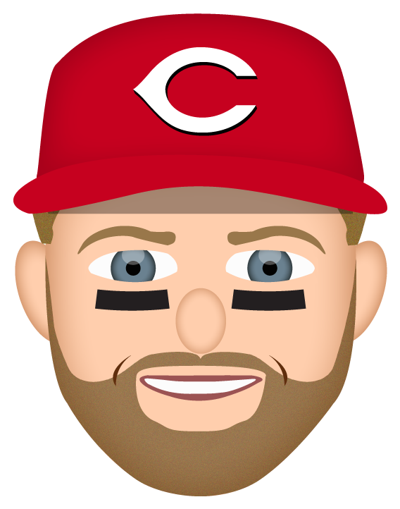 Barnhart Scores On Hamilton's Knock To Right And It's - Cincinnati Reds Clipart (800x800), Png Download