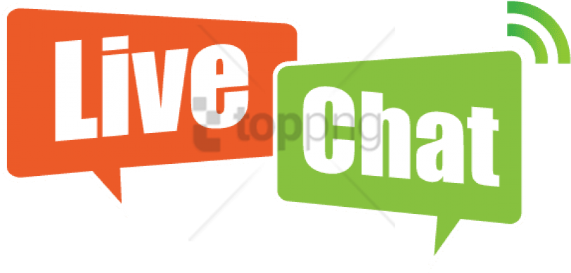 Free Png Live Chat Png Png Images Transparent - Live Chat Logo Png Clipart (850x406), Png Download
