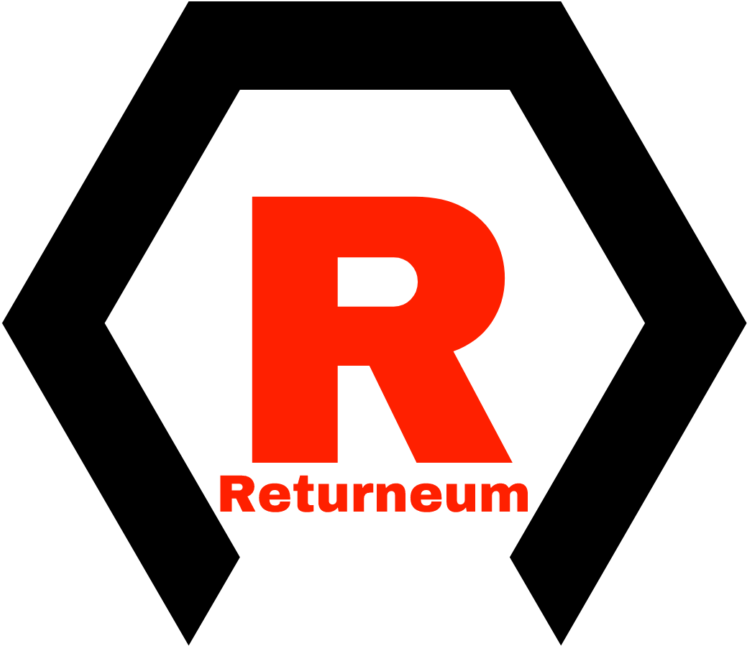 Cryptocurrency Returneum Coin - Sign Clipart (768x664), Png Download