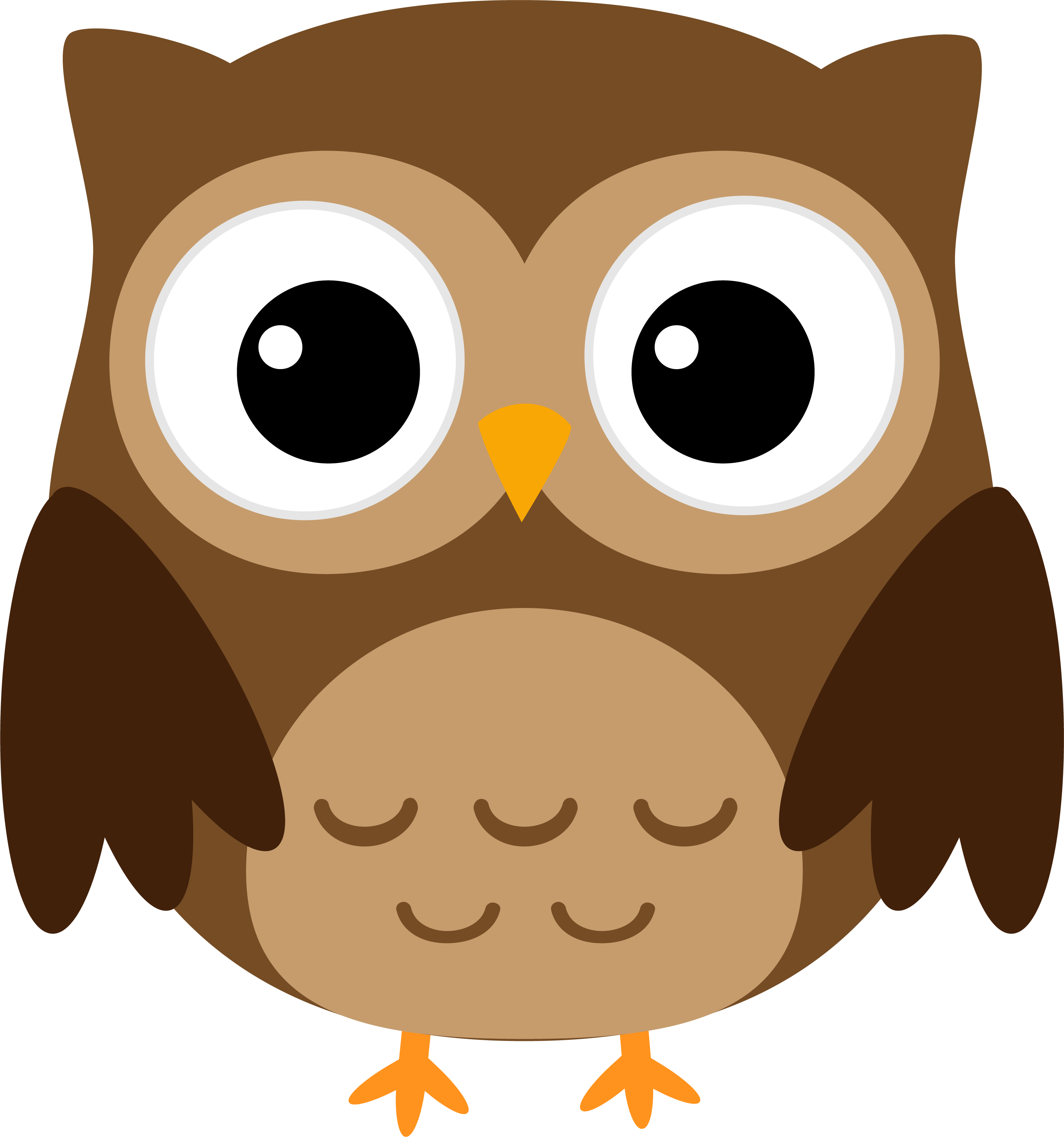 Halloween Png Owl - Halloween Owl Clipart Transparent Png (3001x3207), Png Download