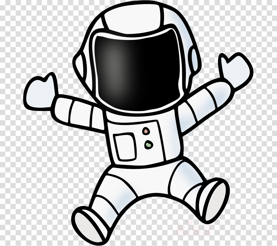 Download Spaceman Clipart Astronaut Clip Art Astronaut - Draw A Space Man - Png Download (900x800), Png Download