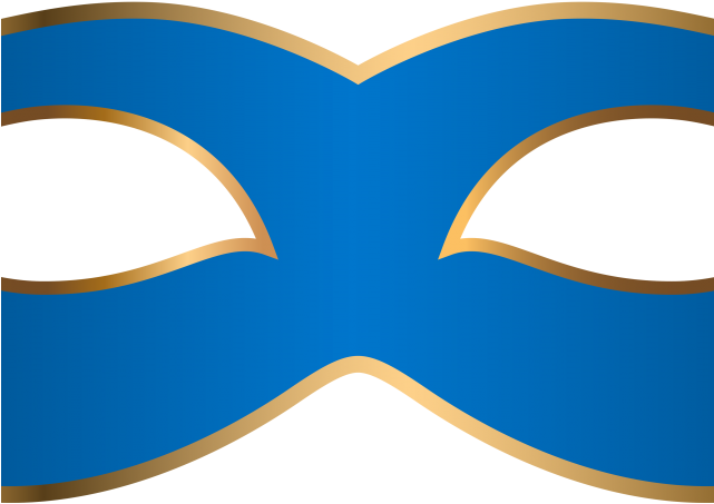 Carnival Mask Clipart Halloween Mask - Png Download (640x480), Png Download