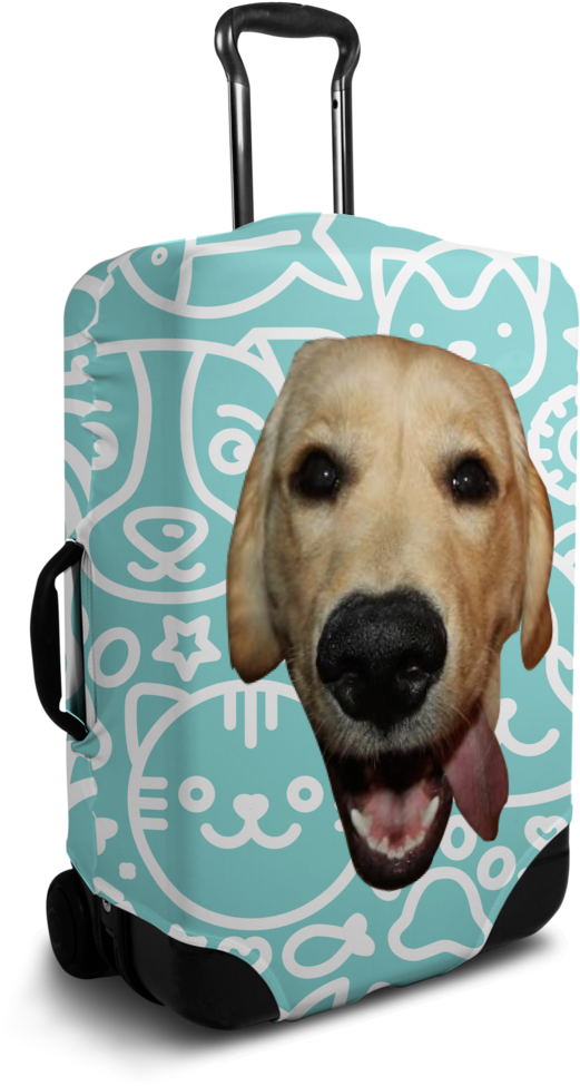 Pizza Luggage Cover Clipart (683x1024), Png Download