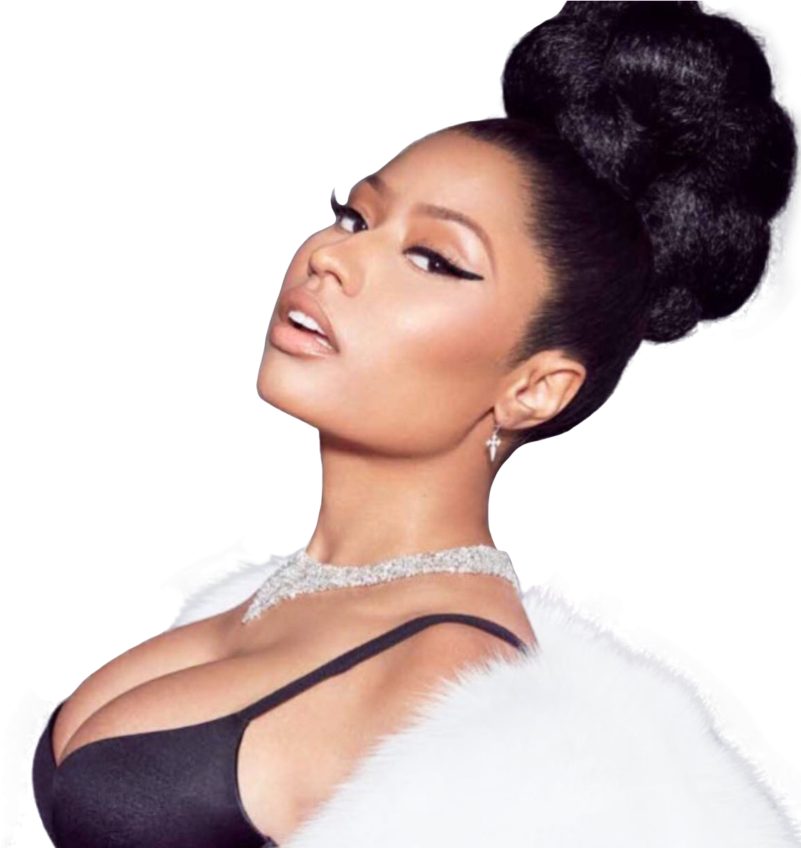 1554215156-2328 - Nicki Minaj No Background Clipart (1200x1189), Png Download