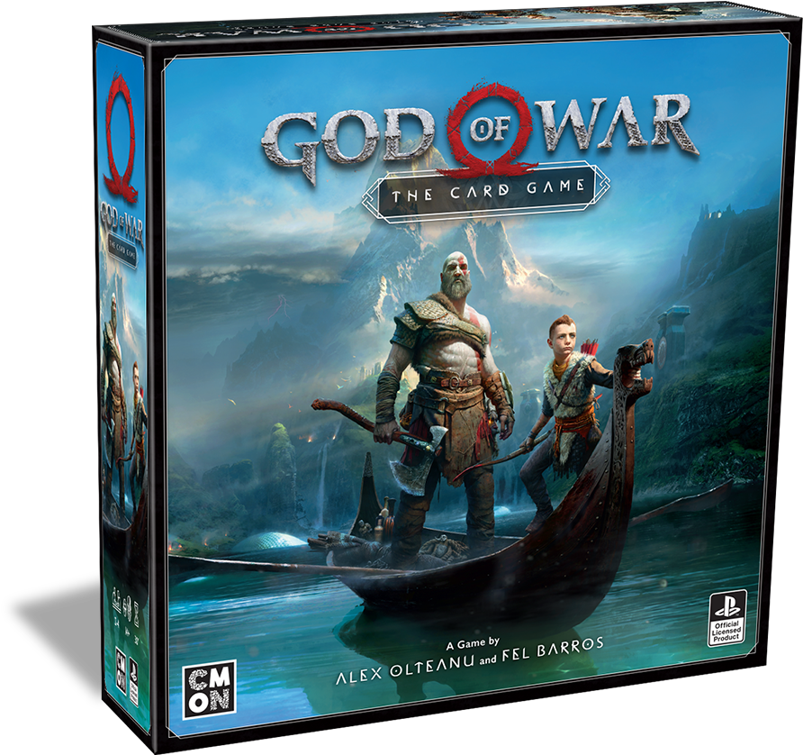 God Of War - God Of War Card Game Clipart (963x900), Png Download