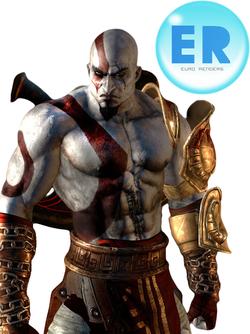 God Of War - Kratos Body God Of War Clipart (507x679), Png Download