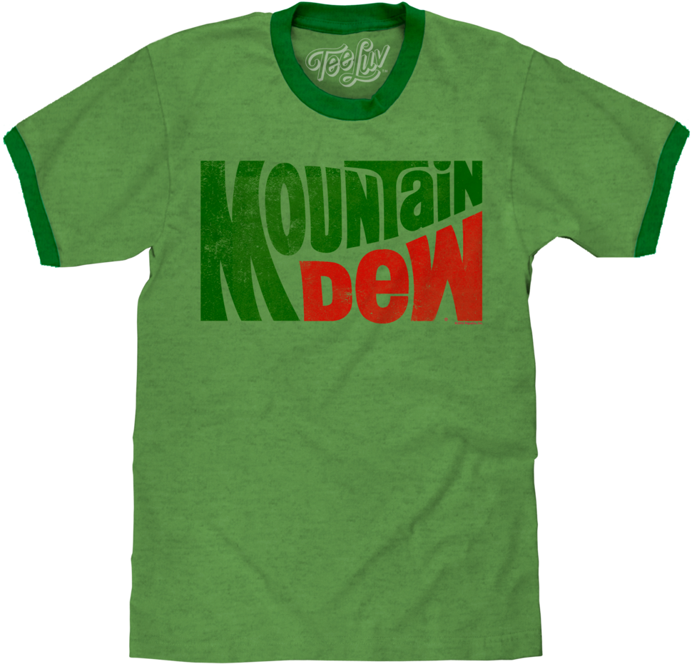 Vintage Mt Dew Ringer - Mountain Dew Clipart (970x930), Png Download