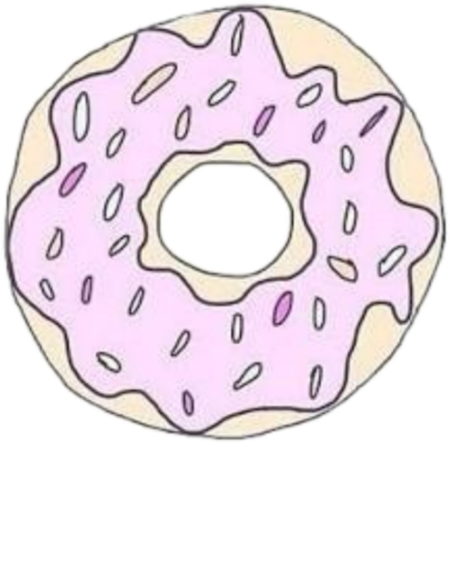 #tumblr #fff #donuts - Donas Clipart (1024x1024), Png Download