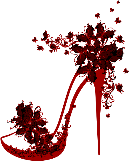 Dibujo Zapato Tacon Alto Clipart (480x640), Png Download