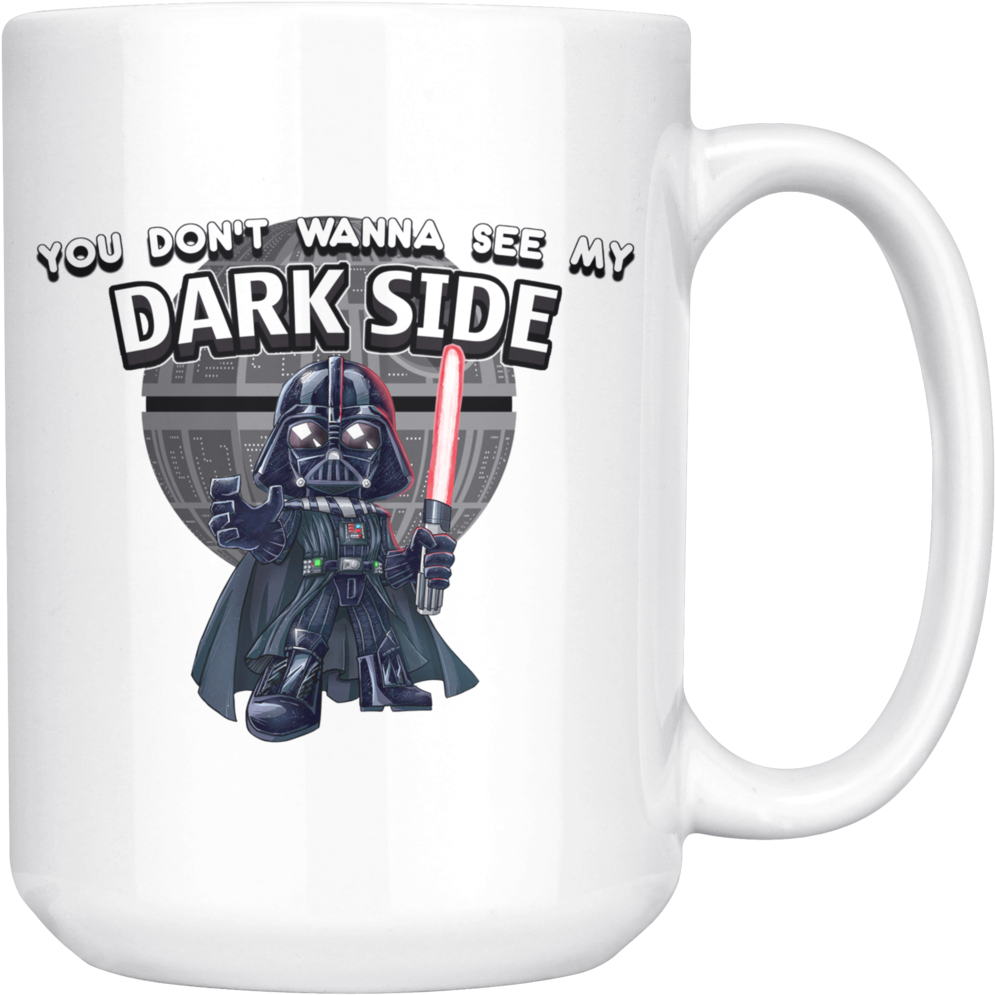 Star Wars Darth Vader You Donot Wanna See My Dark Side - Beer Stein Clipart (1024x1024), Png Download