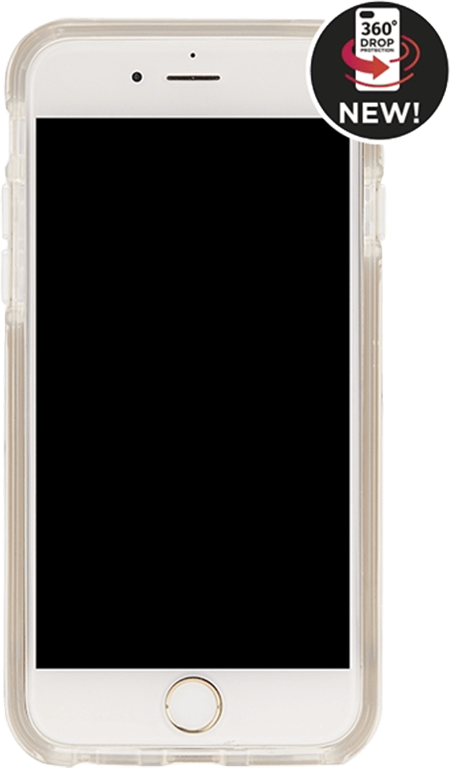 Richmond & Finch White Marble Iphone 8 Plus - Iphone Clipart (652x1111), Png Download