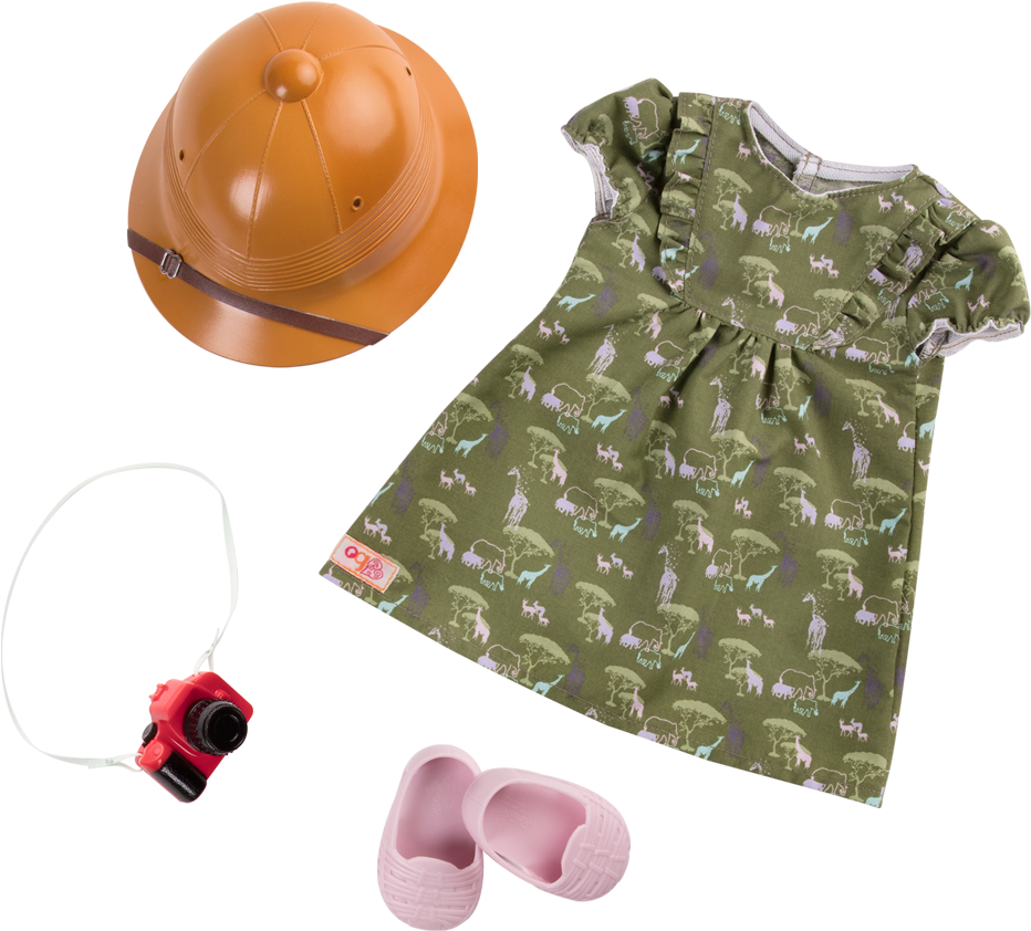 Detail Of Naya Dress Outfit - Doll Clipart (1050x1050), Png Download