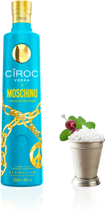 The Jasmine - Ciroc Moschino Limited Edition Clipart (425x803), Png Download