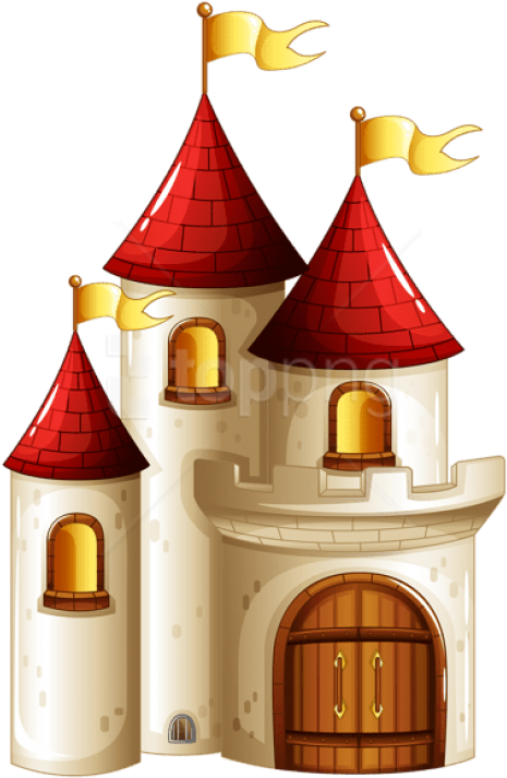 Free Png Download Transparent Small Castle Clipart - Clip Art Castle Transparent Background (480x737), Png Download