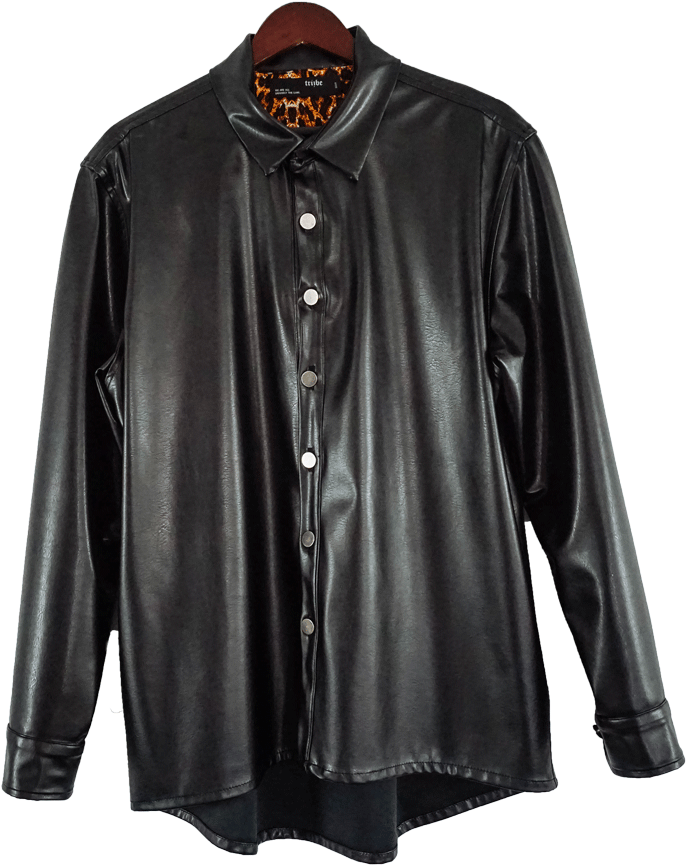 Leather-3 - Leather Jacket Clipart (960x960), Png Download