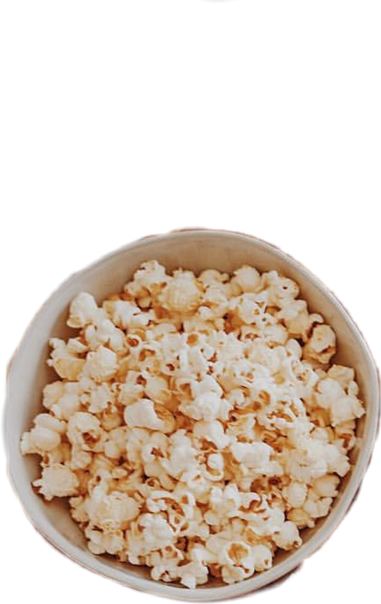 #niche #moodboard #popcorn #food #movie #cinema #png - Kettle Corn Clipart (760x1203), Png Download