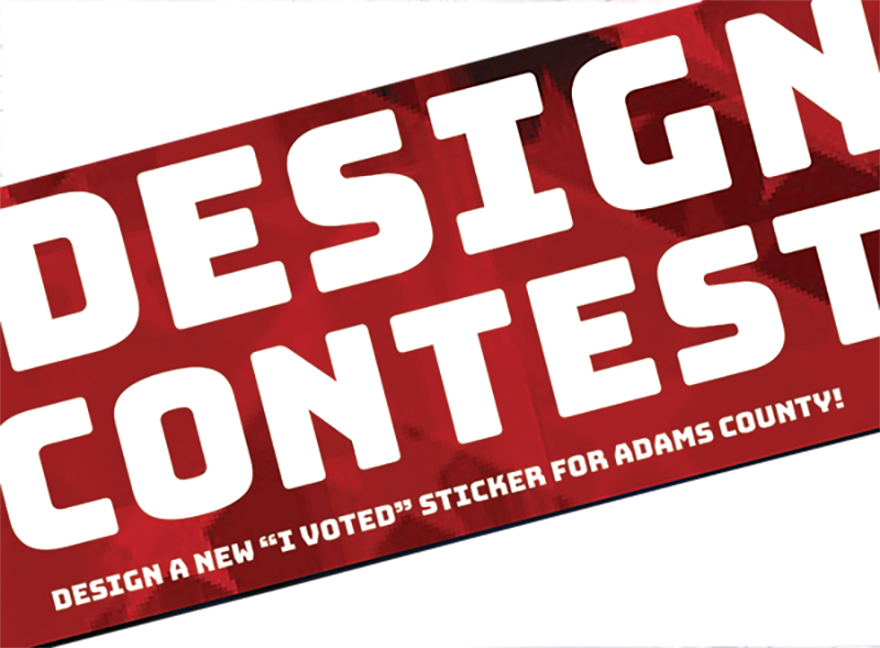 I Voted Sticker Design Contest - Poster Clipart (800x589), Png Download
