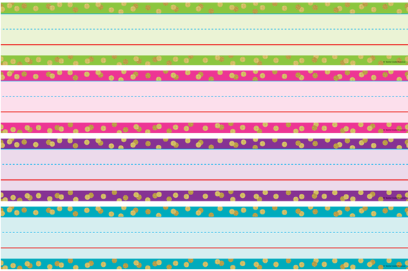 Confetti Sentence Strips - Confetti Classroom Decor Word Strips Clipart (590x590), Png Download