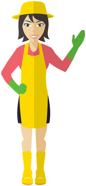 Gloves Clipart Worker - Clip Art - Png Download (505x720), Png Download