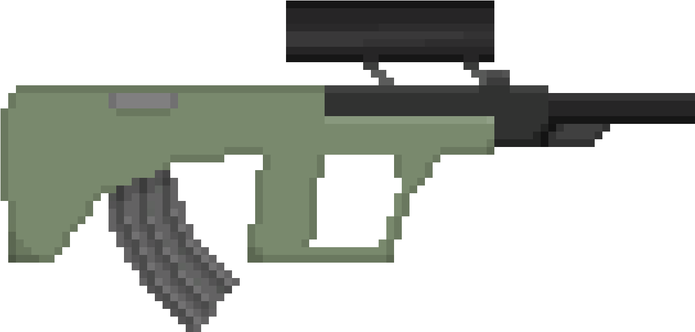 Unturned Pixel Art 1500×750 - Unturned Augewehr Clipart (1500x750), Png Download