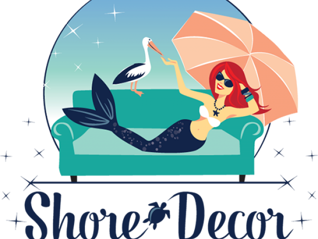 Mermaid Clipart Shore - Illustration - Png Download (640x480), Png Download