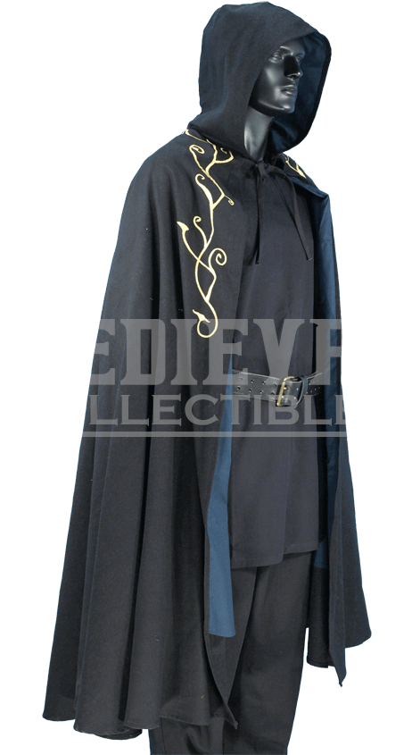Hooded Cape Clipart (844x844), Png Download