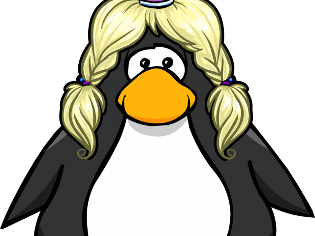 Santa Hat Clipart Club Penguin - Penguin From Club Penguin - Png Download (640x480), Png Download