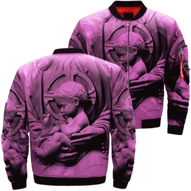 Com Baby Jesus 3d Over Print Jacket %tag - Hoodie Clipart (650x650), Png Download
