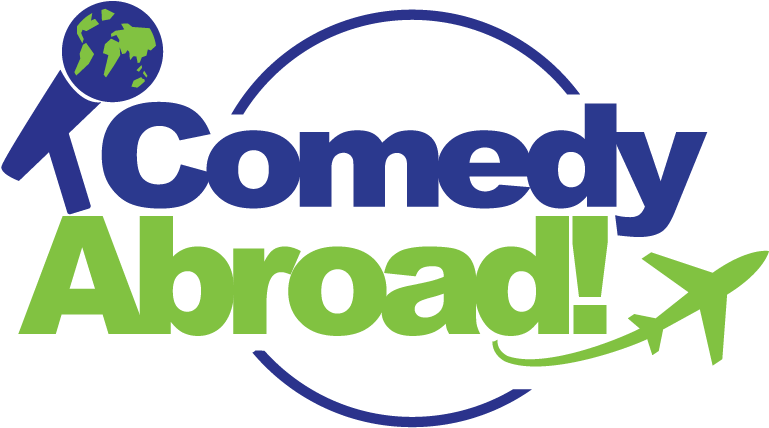 Comedy Abroad Logo Final - Abroad Logo Clipart (769x428), Png Download