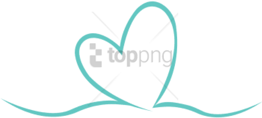 Heart Clipart (851x384), Png Download