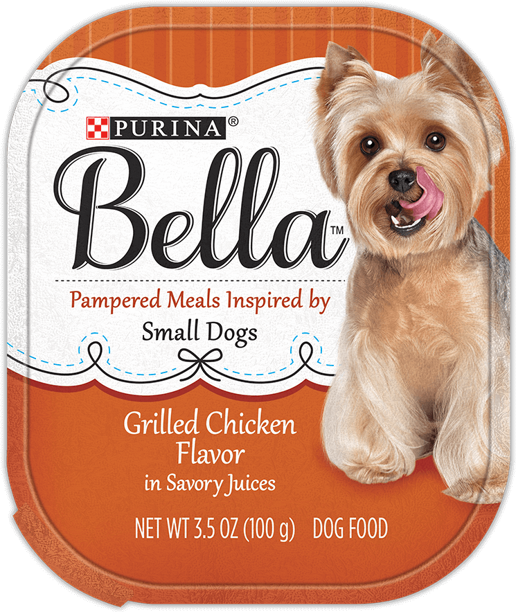 Bella Prepared Meals Grilled Chicken Flavor In Savory - Bella Purina Logo Clipart (800x1000), Png Download