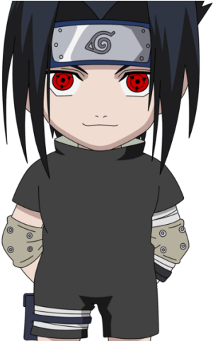 Naruto Pain Clipart Sharingan - Kid Sasuke Chibi - Png Download (640x480), Png Download