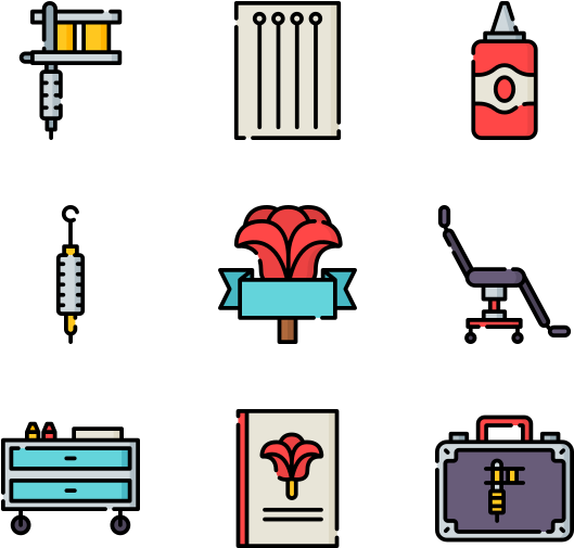 Tattoo Studio Clipart (600x564), Png Download