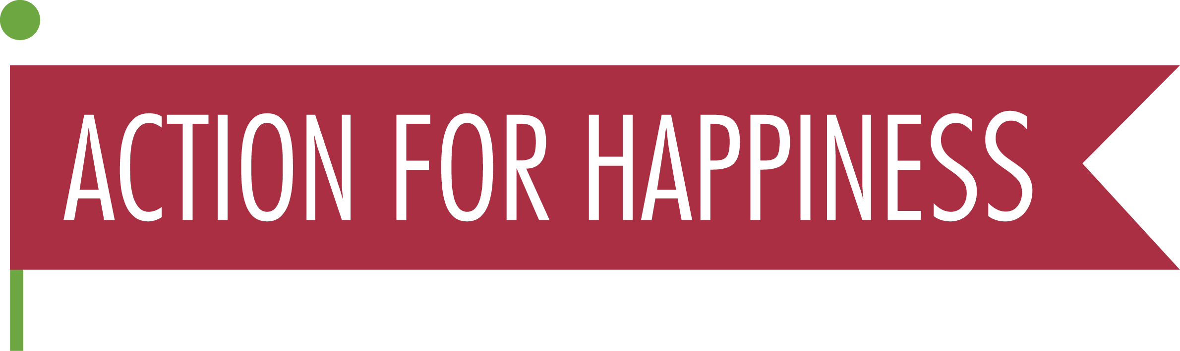 Action For Happiness Logo - International Happiness Day 2018 Clipart (2380x709), Png Download