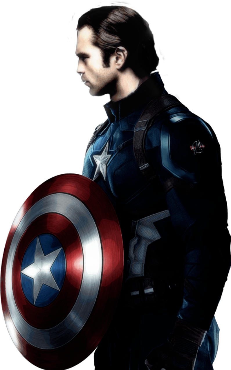 #captainamerica #buckybarnes - Captain America Bucky Mcu Clipart (796x1278), Png Download