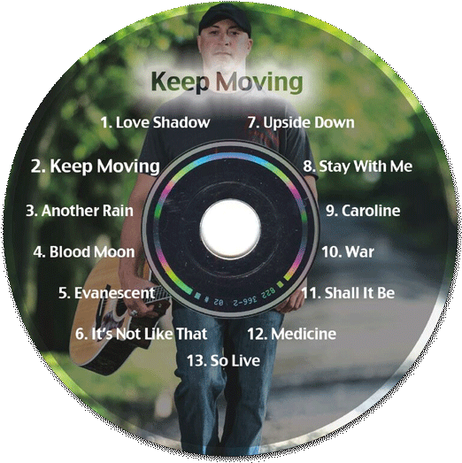Chris Timbers Keep Moving Album Cover - Cd Clipart (600x600), Png Download