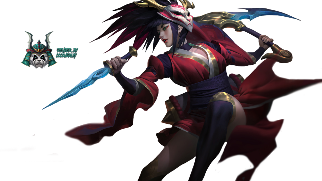 Blood Moon Akali Render Lol Verlay League Of Legends - League Of Legends Akali Clipart (1024x576), Png Download