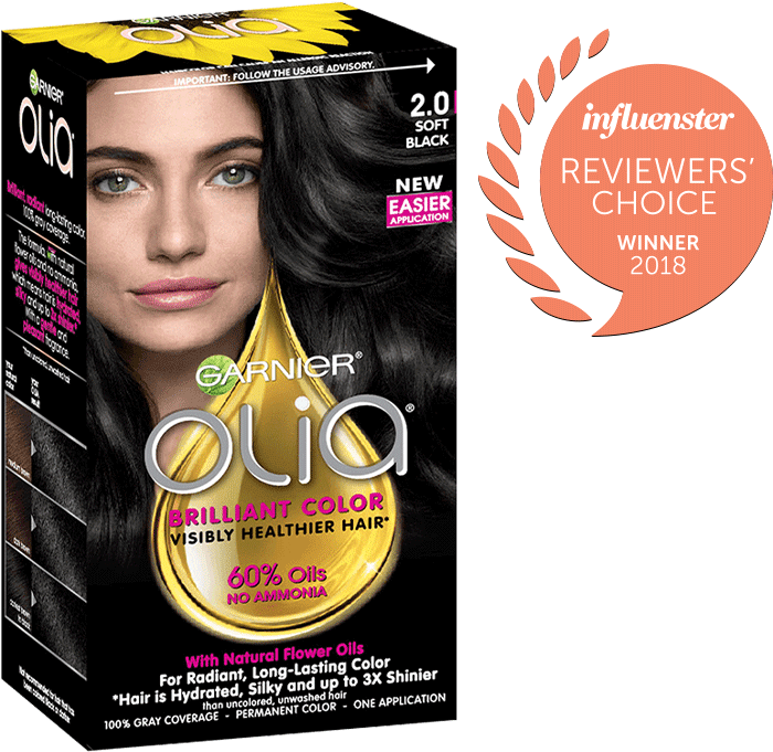 Garnier Olia Golden Brown Clipart (750x750), Png Download