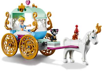 Cinderella's Carriage Ride - Cinderella Clipart (800x600), Png Download
