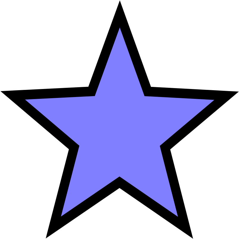 Outdoor Game - Stars For Kids Clipart (1000x1000), Png Download